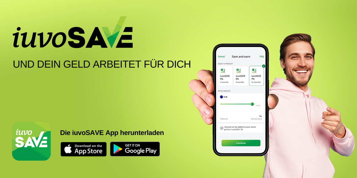 ¡Descarga la aplicación iuvoSAVE ahora y comienza a ganar dinero con tus ahorros!
